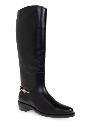 FERRAGAMO Therma leather boots