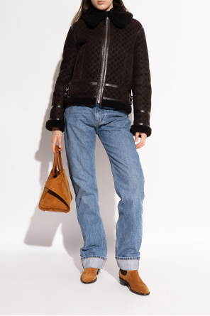 FERRAGAMO Leather ankle boots ‘F-buckle’