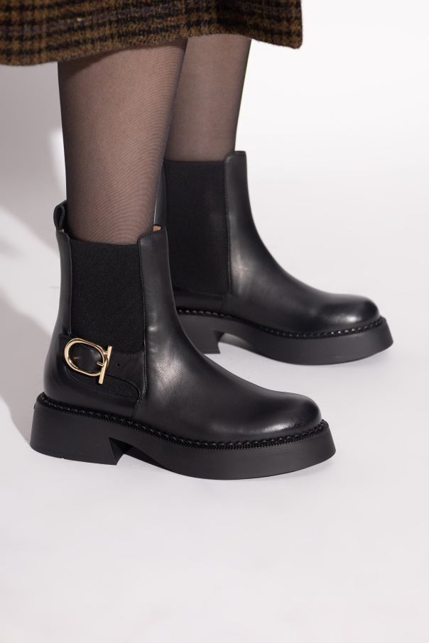 FERRAGAMO Chelsea-Stiefeletten „Tia“