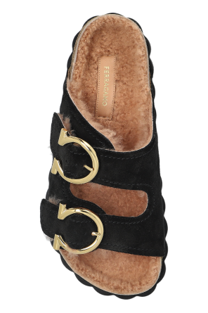 FERRAGAMO Sandalias de ante "Kapalua"