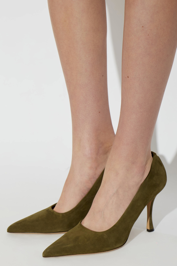 FERRAGAMO Sapatos de salto em camurça "Elydea"