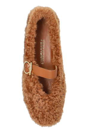 FERRAGAMO Bailarinas Futrzane ‘Nena’