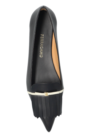 FERRAGAMO Leather ballerinas