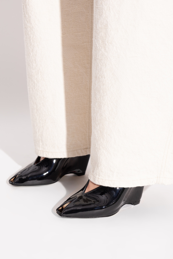 FERRAGAMO Chanclas de cuña "Alicia"