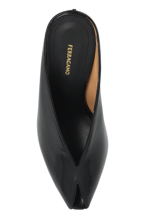 FERRAGAMO Chanclas de cuña "Alicia"