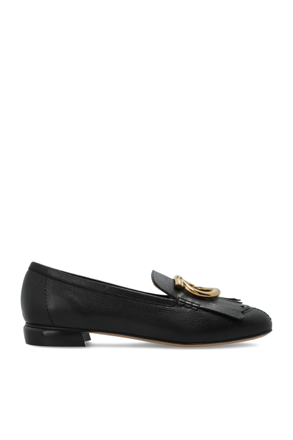 Buty `silvy` typu `loafers` od FERRAGAMO