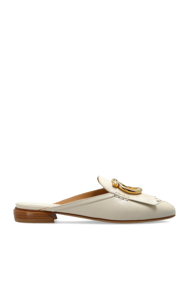 Leather slides "Sibilly" od FERRAGAMO