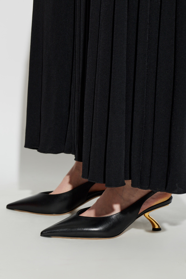 FERRAGAMO Leather heeled shoes "Cleya"