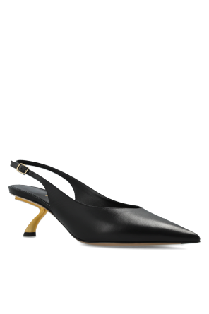 FERRAGAMO Leather heeled shoes "Cleya"