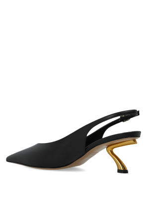 FERRAGAMO Leather heeled shoes "Cleya"