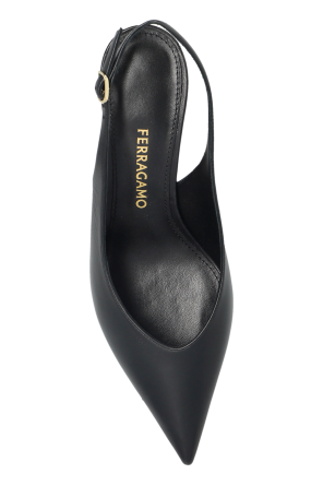 FERRAGAMO Leather heeled shoes "Cleya"