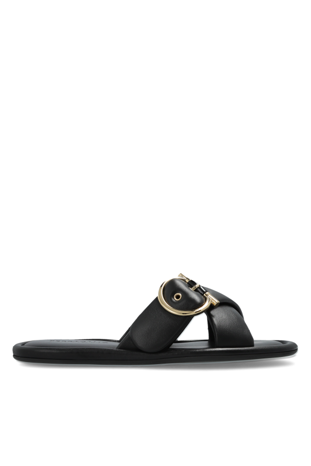 Leather slides `Elyzia` od FERRAGAMO