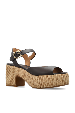 FERRAGAMO Sandále na platforme
