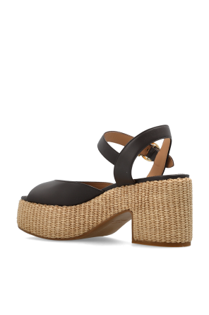 FERRAGAMO Sandále na platforme