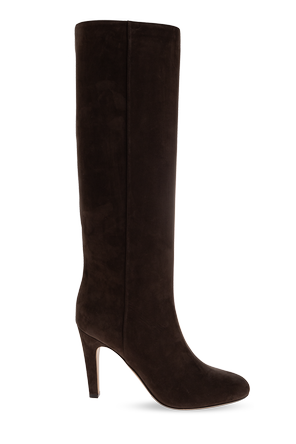 Suede heeled boots 'Nylu'