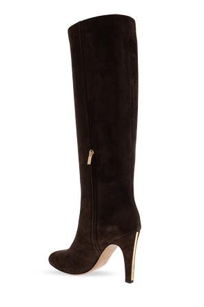 FERRAGAMO Wildlederstiefel mit Absatz „Nylu“