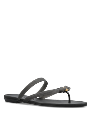 FERRAGAMO Rubber flip-flops "Jealsa"