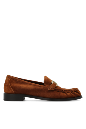"Maryan" suede loafers
