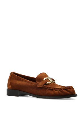FERRAGAMO Zamatové topánky `Maryan` typu `loafers`