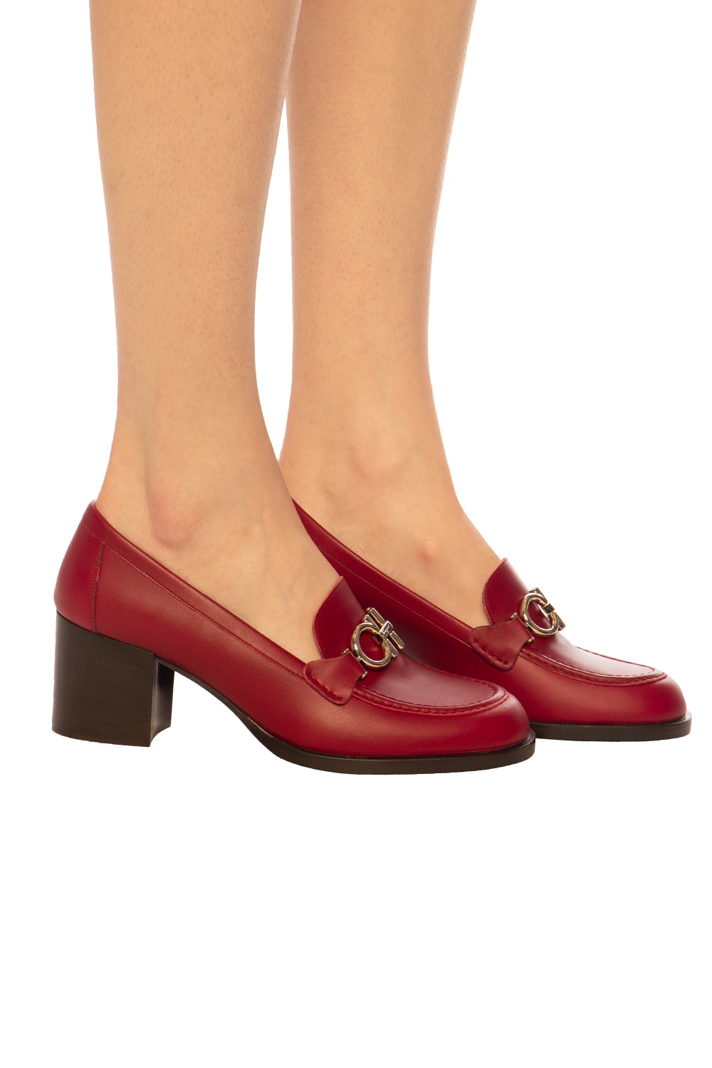 Salvatore Ferragamo Heeled leather shoes