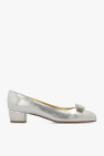 FERRAGAMO GOLD ‘Vara’ pumps