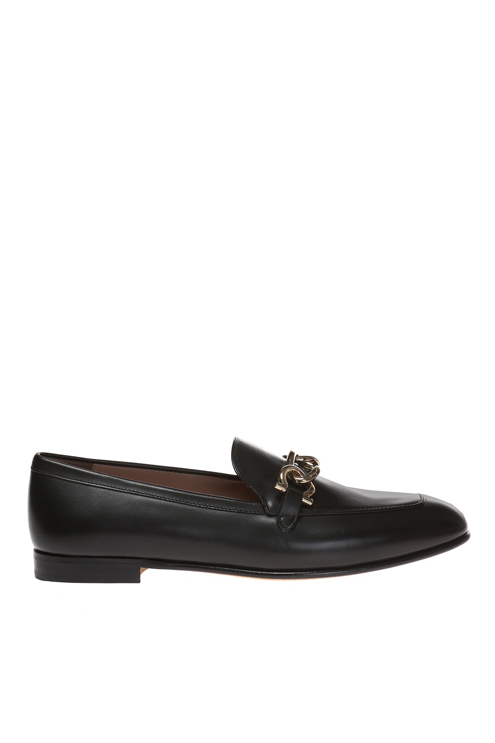 salvatore ferragamo boy leather loafer