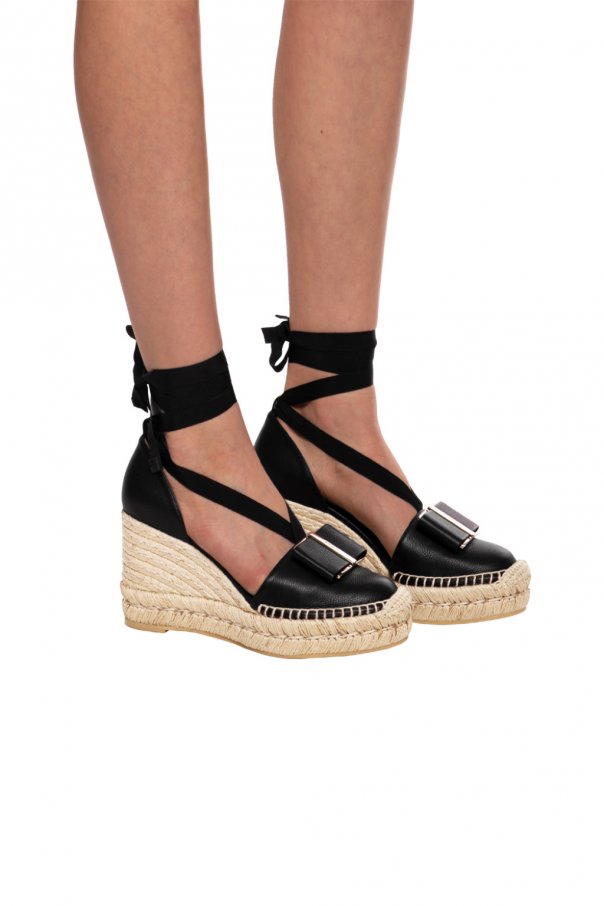 salvatore ferragamo wedge sandals