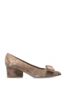 FERRAGAMO GREY ‘Viva’ pumps