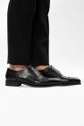 FERRAGAMO BLACK 'Pizzarro' lace-up shoes