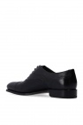 FERRAGAMO BLACK 'Pizzarro' lace-up shoes