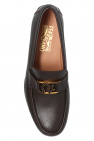 FERRAGAMO BROWN ‘Prerov’ moccasins