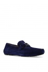 FERRAGAMO NAVY BLUE ‘Peter’ moccasins