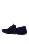 FERRAGAMO NAVY BLUE ‘Peter’ moccasins