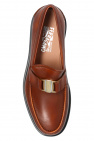 FERRAGAMO BROWN ‘Plano’ moccasins