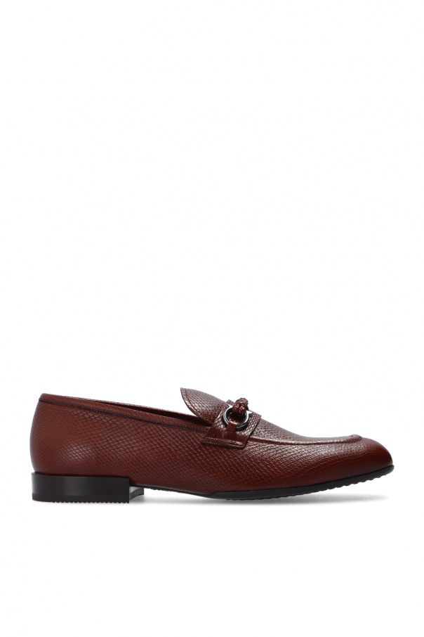 FERRAGAMO ‘Pago’ leather moccasins