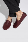 FERRAGAMO BURGUNDY ‘Palinuro’ moccasins