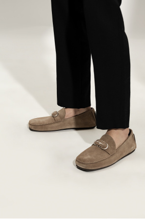 ‘palinuro’ leather loafers od Salvatore Ferragamo