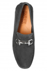 FERRAGAMO GREY ‘Parigi’ moccasins