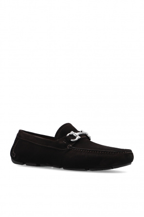 FERRAGAMO ‘Parigi’ suede moccasins