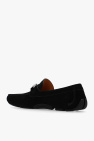 FERRAGAMO BLACK ‘Parigi’ leather shoes