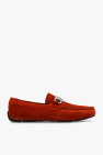 FERRAGAMO ORANGE ‘Parigi’ moccasins