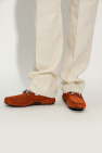 FERRAGAMO ORANGE ‘Parigi’ moccasins