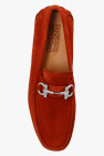 FERRAGAMO ORANGE ‘Parigi’ moccasins
