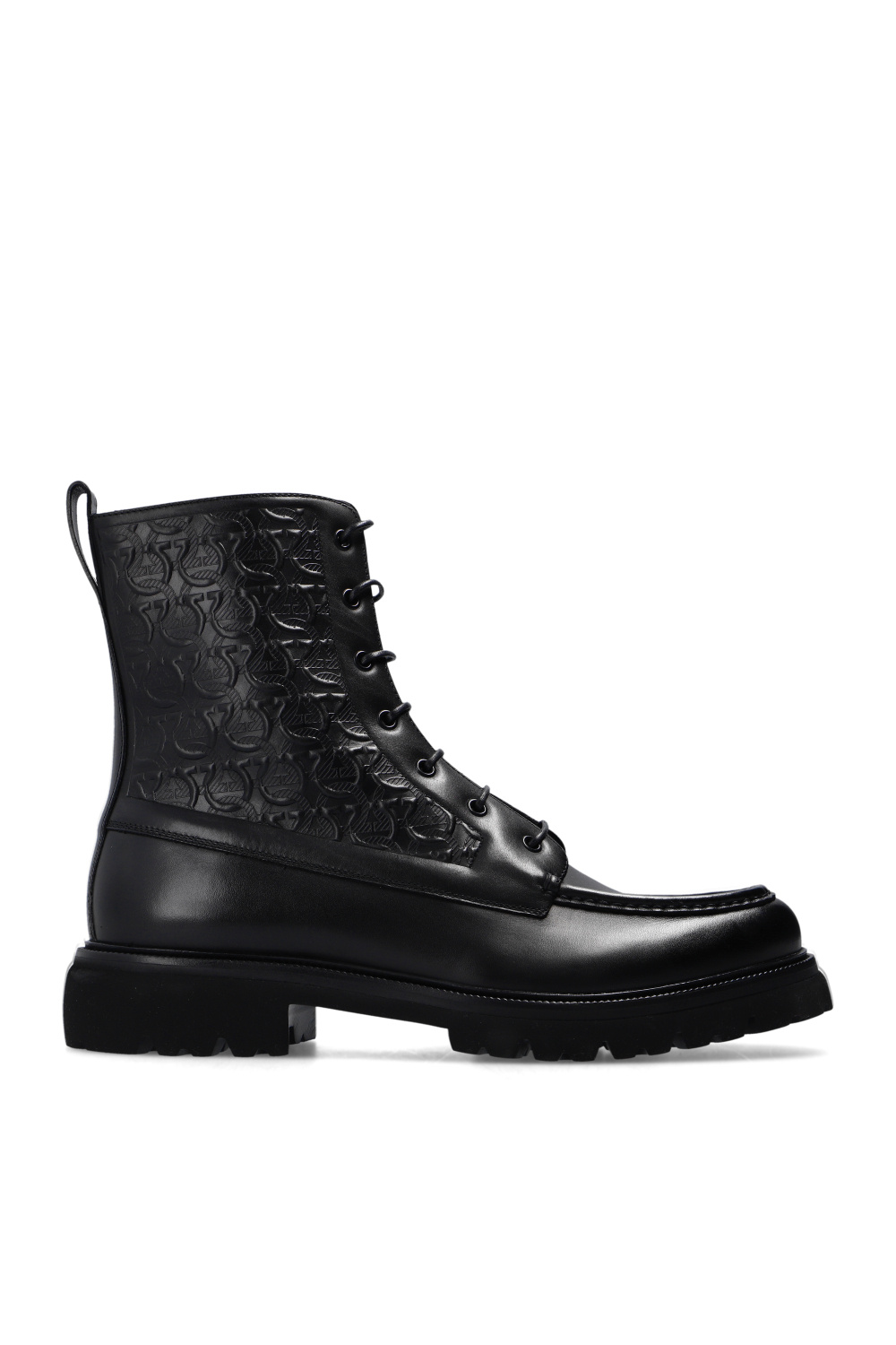 Salvatore Ferragamo ‘Naval 2’ leather ankle boots