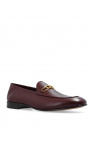 salvatore patterned Ferragamo ‘Melbourne’ leather moccasins