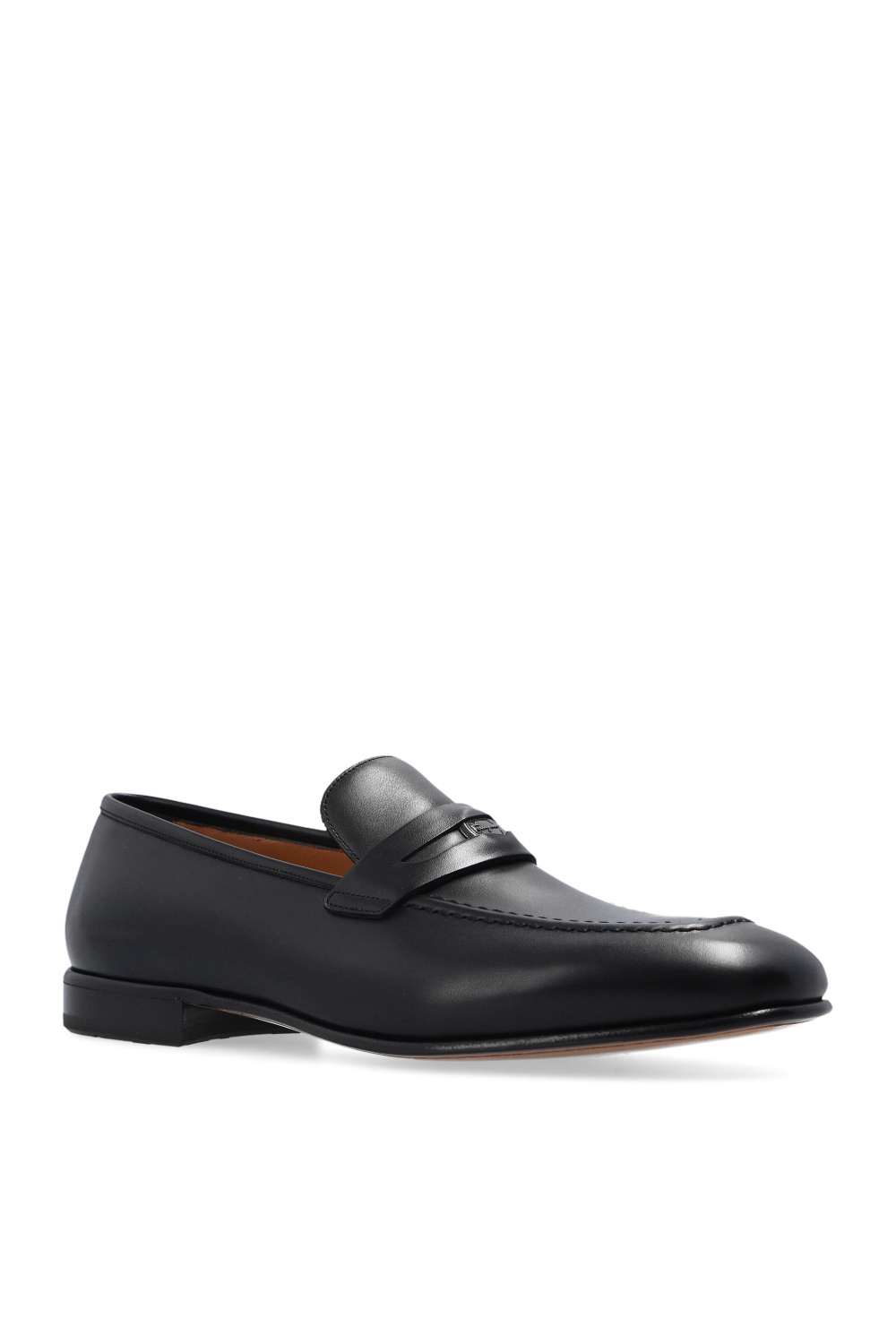 salvatore E-G Ferragamo ‘Madison’ leather moccasins