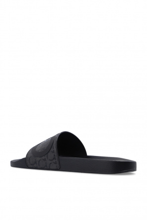 Salvatore Ferragamo ‘Groove’ rubber slides