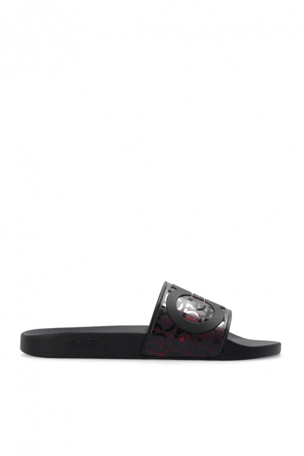 ‘groove’ slides with logo, zdjęcie 1 ‘groove’ slides with logo od Salvatore Ferragamo