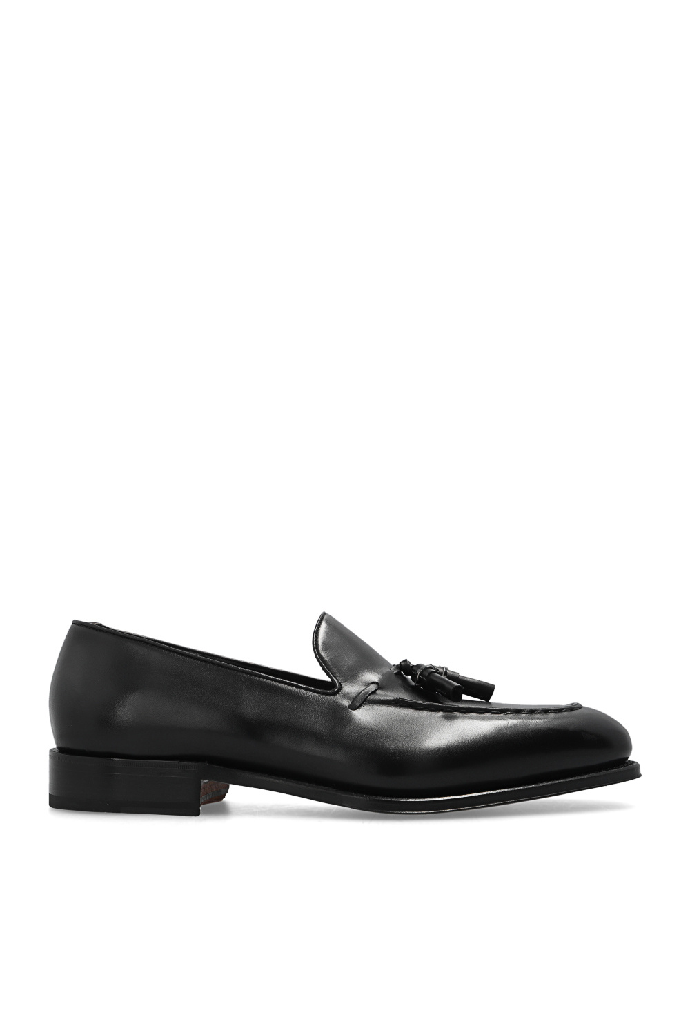 Black Leather loafers FERRAGAMO - Vitkac GB