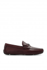 FERRAGAMO BURGUNDY ‘Lagos’ moccasins